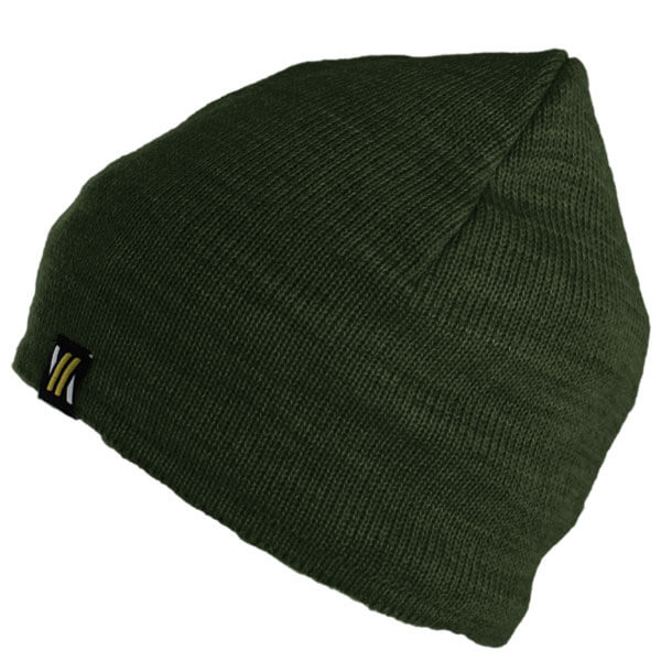 sock-hat-dark-green-front
