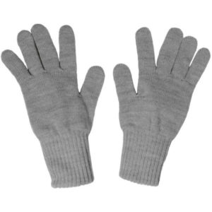 mens winter gloves light gray