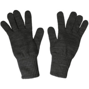 winter gloves dark gray for men