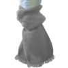 winter-scarf-for-men-light gray